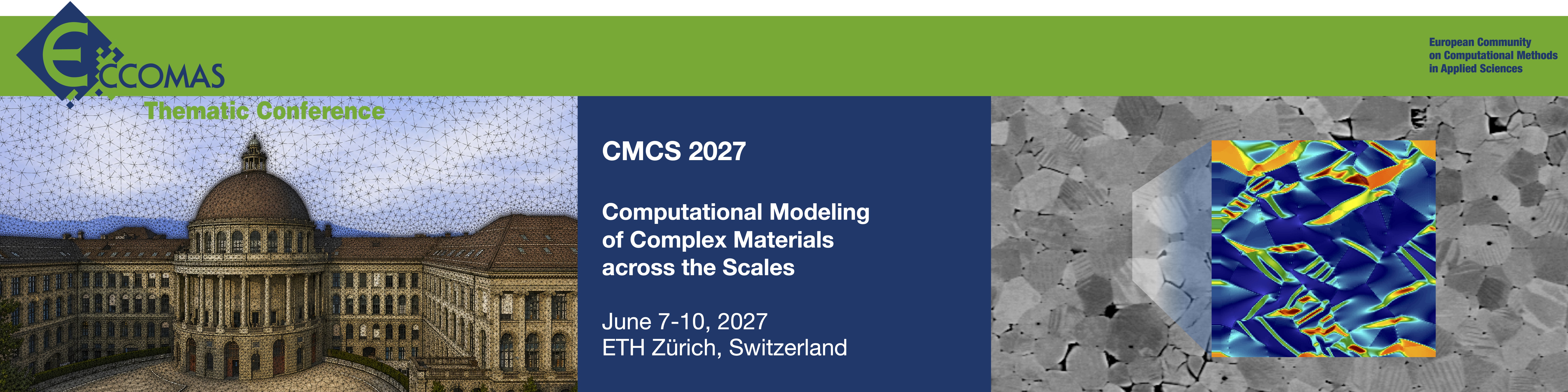 CMCS V - Computational Modeling of Complex Materials across the Scales>